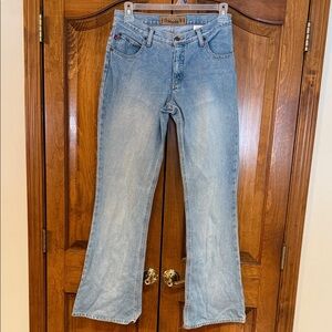 Mudd Jeans flair wider bottoms size 11